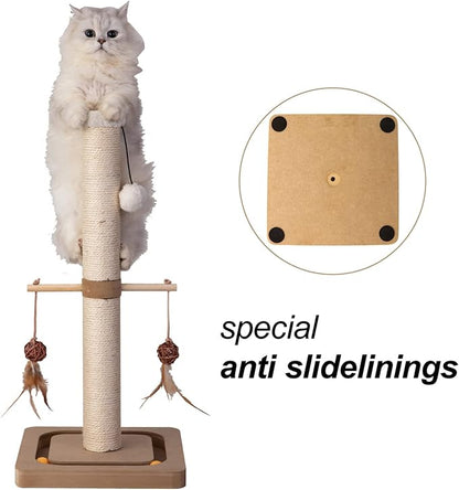 PEEKAB Cat Scratching Post Sisal Scratch Posts - Image 5