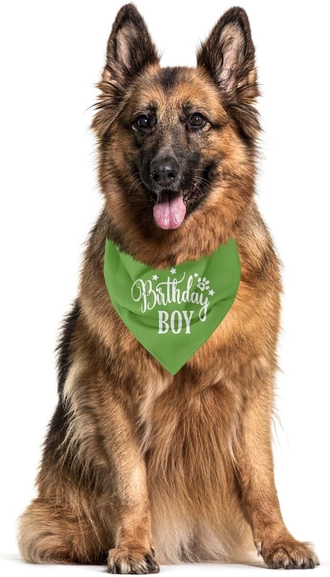 Happy Birthday Dog Bandana for Small Medium Large Dogs - Image 3
