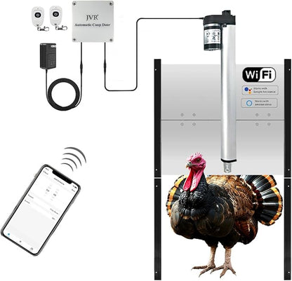 JVR Automatic Turkey Geese Duck Coop Smart Door Compatible by AutomaticChickenCoopDoor