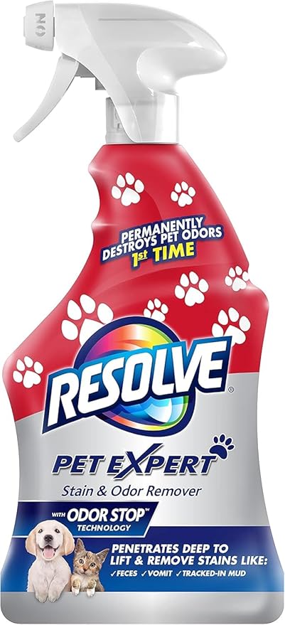 Resolve Pet Expert Stain and Odor Remover, Carpet Cleaner, Pet Stain and Odor - Image 2
