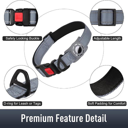 Airtag Dog Collar with AirTag Holder - Image 5