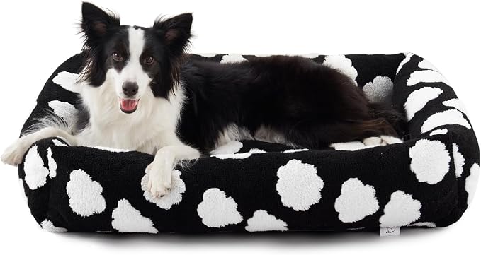 JOEJOY Medium Dog Bed Medium Size Dog, Rectangle Washable Orthopedic Pet Bed by JOEJOY