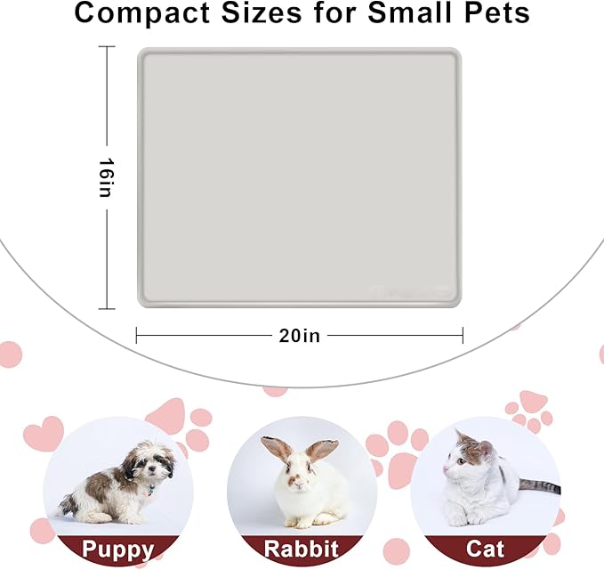 Dog Water Mat 2-Pack 20×16in - Image 3