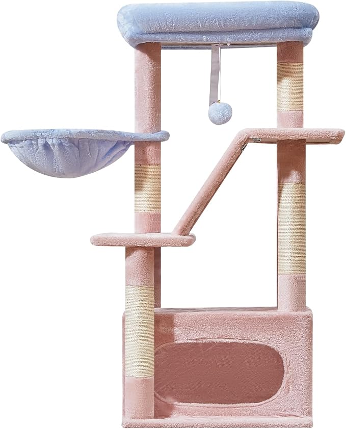 Taoqimiao Cat Tree, 38.5-Inch Cat Tower - Image 9
