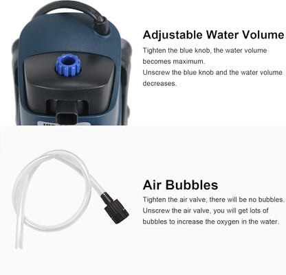 COOSPIDER Fish Tank Filter Sun JUP-02 Aquarium Green Clean Submersible Machine - Image 5