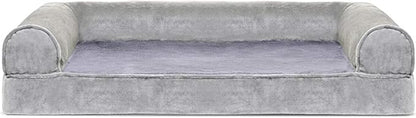 Furhaven Orthopedic Dog Bed for Medium/Small Dogs w/ Removable Bolsters & - Image 3