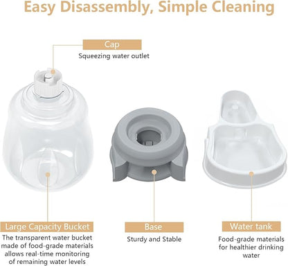1 Gallon Automatic Dog Water Dispenser, Large Capacity Gravity Pet Water Bowl - Image 5