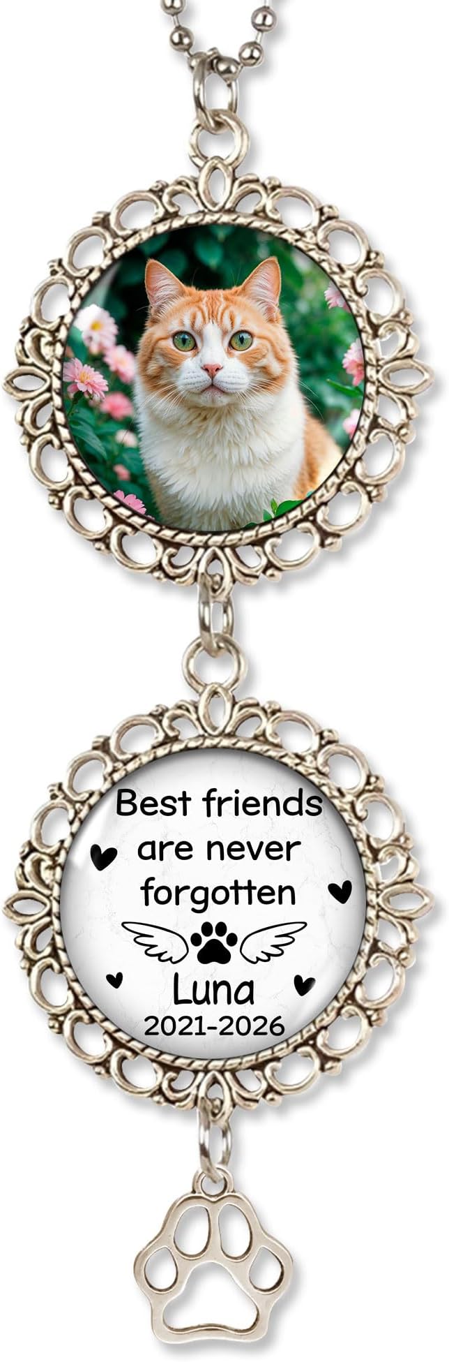 Hyturtle Personalized Pet Memorial Car Hanging Ornament by Hyturtle