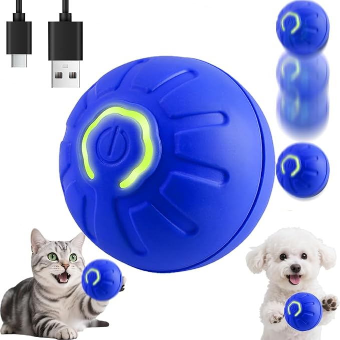 BIONEMAGILI Interactive Self-Moving Pet Toy Ball by Unknown