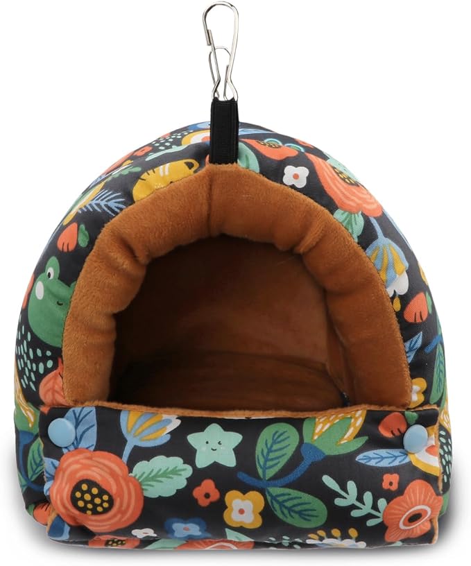 Wontee Bird Nest House Winter Warm Snuggle Hut Bird Bed Hanging Hammock - Image 7