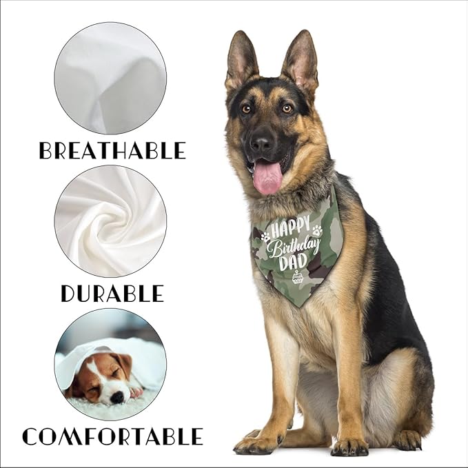 K32 Camouflage Dog Bandana - Image 3