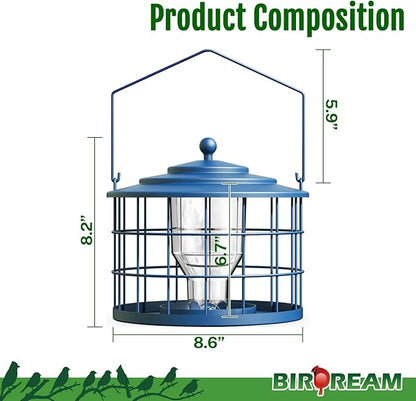 Squirrel Proof Bird Feeder, Metal Cage Bird Feeder - Image 7