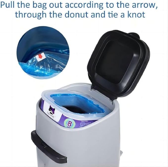 Cat Litter Refills Bags 4 Pack Enhanced Odor Control Litter Refills Compatible - Image 5