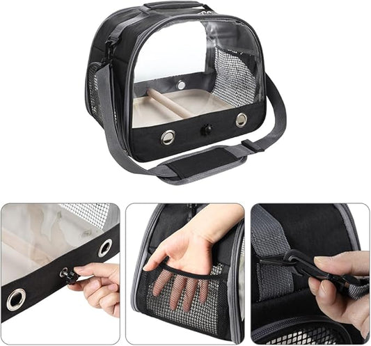 Bird Travel Carrier Portable Parrot Carry Transport Bag - Image 2