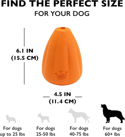 Chew King by Mammoth Premium Treat Dispensing Dog Toy, Durable Natural Rubber - Image 4