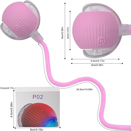 Interactive Cat Dog Toy Ball: Indoor Small Automatic Moving Smart Rolling Fun - Image 2