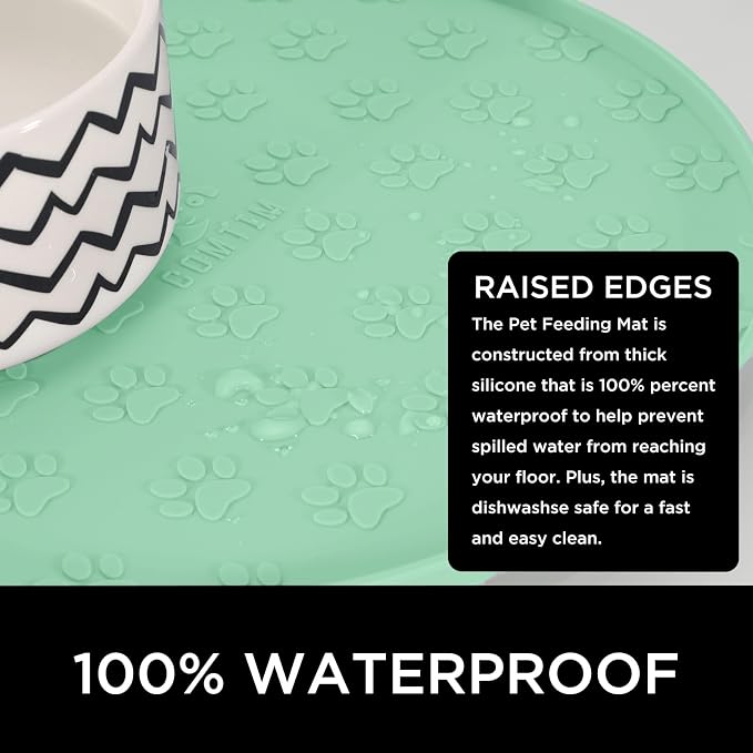 Comtim Waterproof Dog Food Mat - Image 2