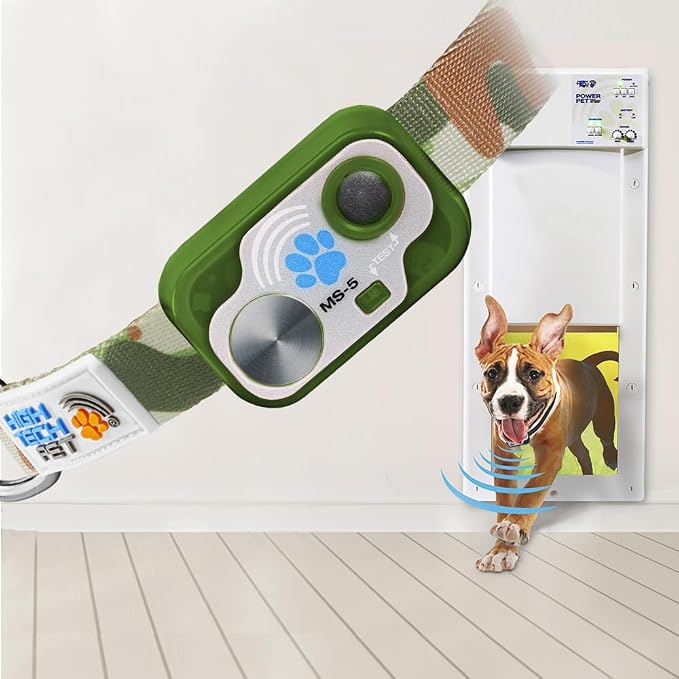 MS-5 Designer Series, Premium Performance Automatic Pet Door Collar by High - Image 3