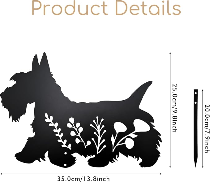 Dog Garden Stake - Image 2