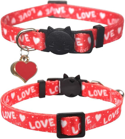 3 Pack Valentine's Day Cat Collar - Image 5