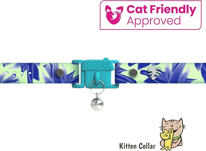 Kittyrama Botanicals Lotus Kitten Collar. Award Winning. Hypoallergenic - Image 2