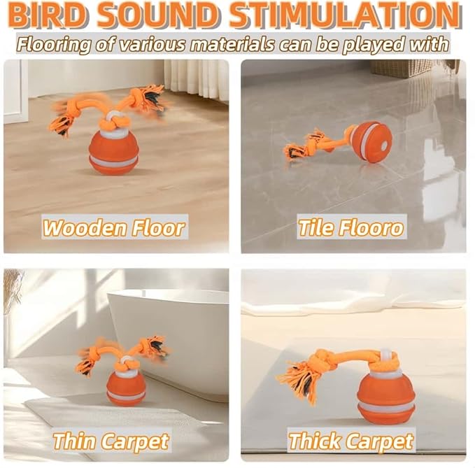 Interactive Dog Toys, Squeaky Dog Toys, Active Rolling Ball - Image 3