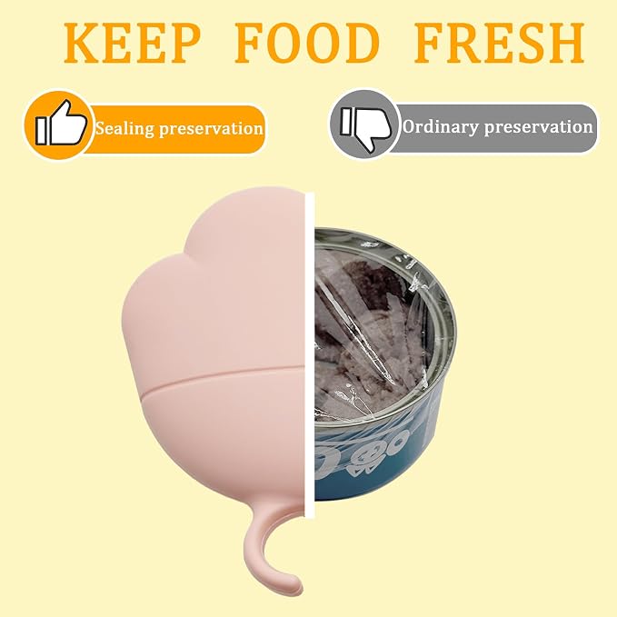 3 Pcs Cat Food Can Lids & One Opener | Cute Paw Shape Can Covers and Opener - Image 5