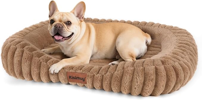 Washable Medium Size Dog Bed, Durable Calming Orthopedic Pet Bed by Unknown