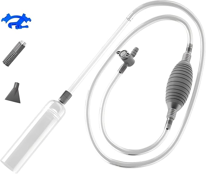 Aquarium Siphon Vacuum Cleaner, 9.84 Foot Aquarium Gravel Cleaner kit, by Unknown