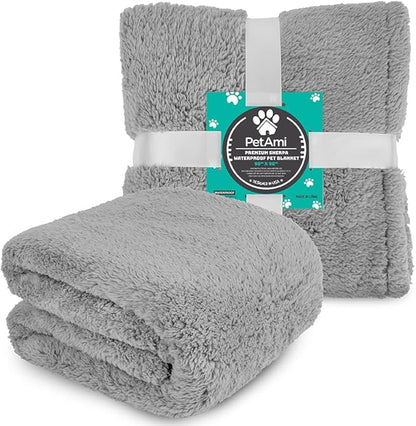 PetAmi Fluffy Waterproof Dog Blanket - Image 8