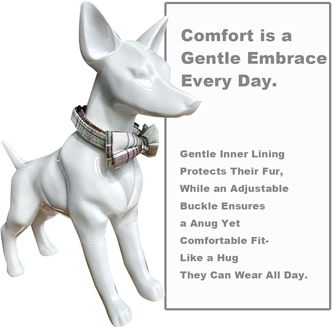 SuperBuddy Dog Collar and Leash, Breathable Adjustable Dog Collar-Safe - Image 4