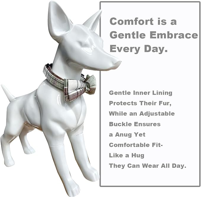 SuperBuddy Dog Collar and Leash, Breathable Adjustable Dog Collar-Safe - Image 4