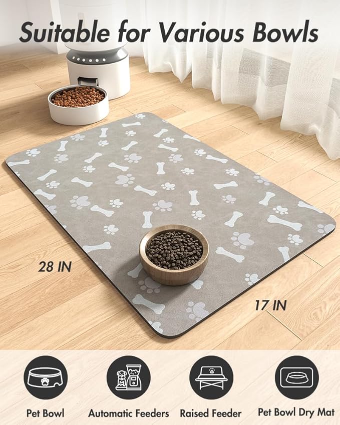MontVoo Dog Food Mat-Pet Feeding Mat - Image 8