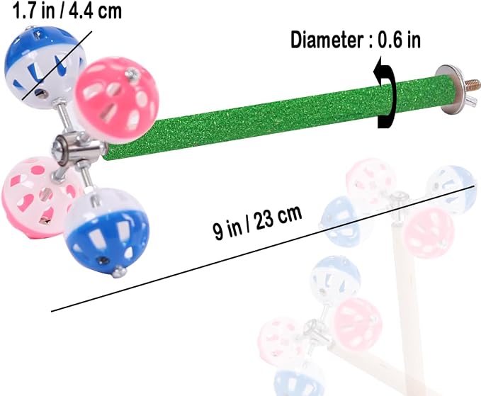 Perch Toy with Rotating Balls Suit - Image 2