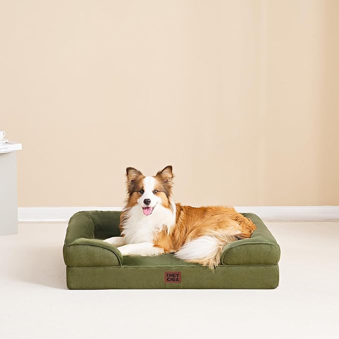 EHEYCIGA Orthopedic Dog Beds for Extra Large Dogs 44x32Inch, Waterproof Memory - Image 9