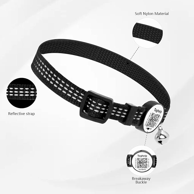 2-Pack Reflective-Breakaway Cat Collars - Image 2