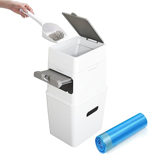 Neakasa PooGuard Litter Disposal Bin, 9.2L Trash Can by Neakasa