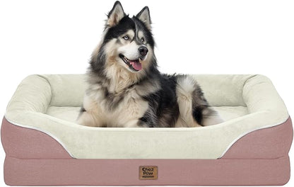 Orthopedic Washable Large Dog Bed by ChezPaw