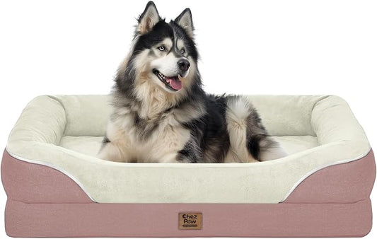 Orthopedic Washable Large Dog Bed by ChezPaw