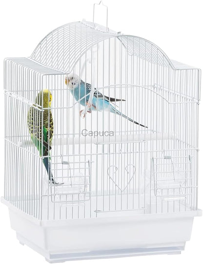 Small Bird Travel Cage-Lightweight Small Birds Starter Kit by Capuca