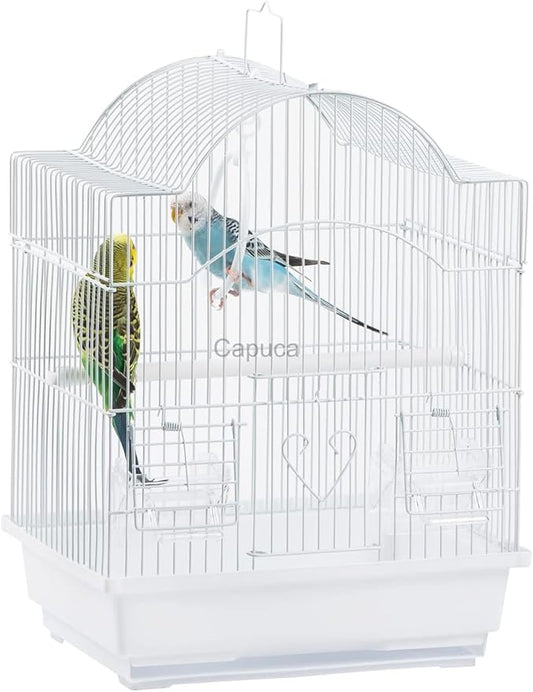 Small Bird Travel Cage-Lightweight Small Birds Starter Kit by Capuca