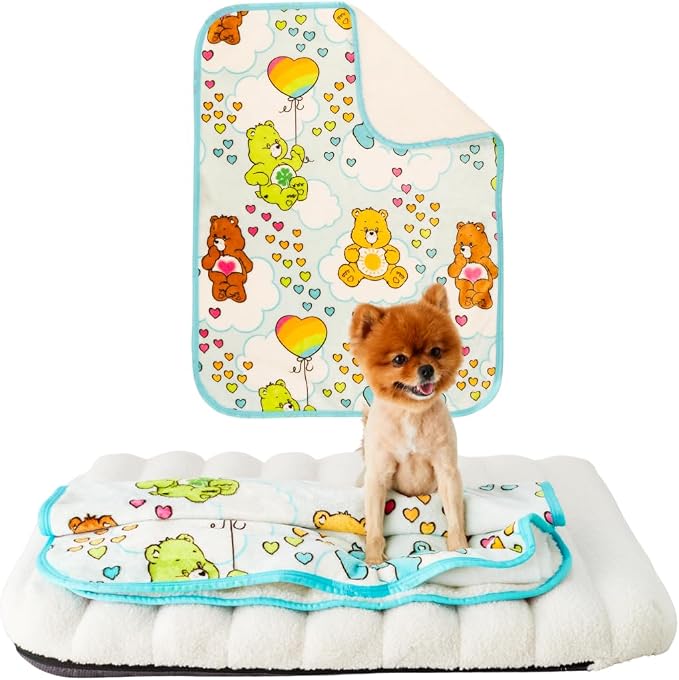 Franco Pet Care Bears Super Soft Cozy Waterproof Sherpa-Backed Blanket Throw by Franco