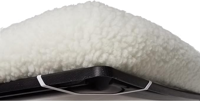 MidWest Homes for Pets QuietTime XXS Dog Bed – White Fleece Bolster, Ultra-Soft - Image 5