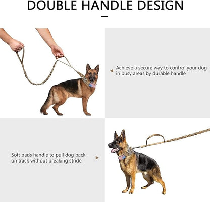 DAGANXI Tactical Dog Collar Leash Set, Adjustable Military Training Nylon Dog - Image 6