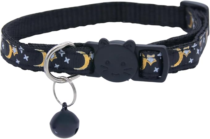 Set of 2: KioKatt Celestial Nylon Cat Collars - Image 2