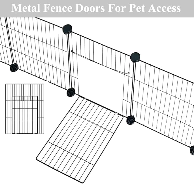 LANGXUN 12pcs DIY Small Animal Pet Playpen - Image 3