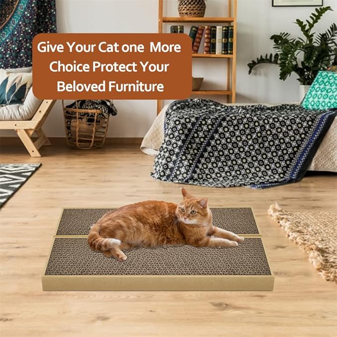 HappyFreeSX Splicing Cat Scratch Pad: Cat Scratchers - Image 7