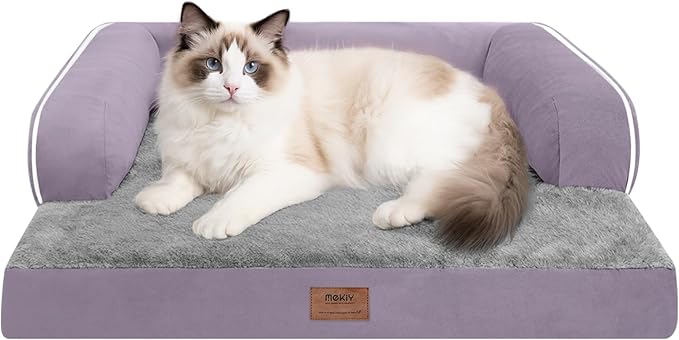 Small Dog Bed and Cat Sofa Waterproof Orthopedic Dog Beds by Mekiy