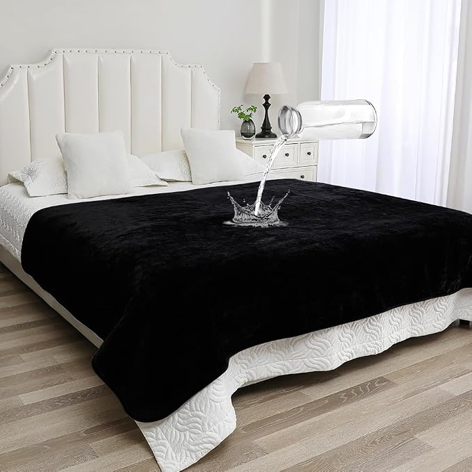 Waterproof Blanket for Couples – Ideal for Couch & Bed Splash Proof Sherpa Throw by Unknown