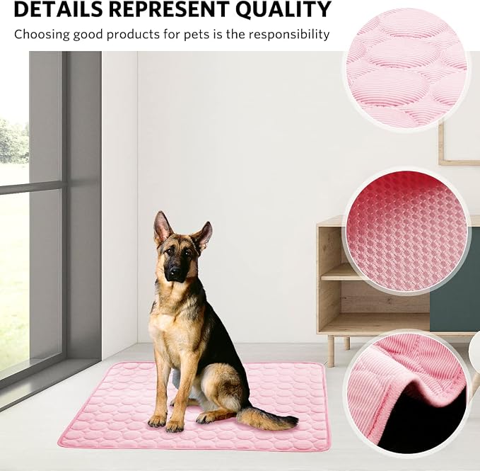 Dog Cooling Mat Pet Cooling Pads Dogs & Cats Pet Cooling Blanket - Image 3